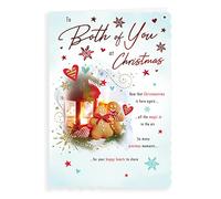 Piccadilly Greetings Photo Christmas Card Brother & Sister In Law - 9 x 6 inches