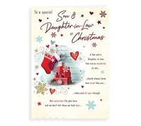 Piccadilly Greetings Photo Christmas Card To Both Of You - 9 x 6 inches