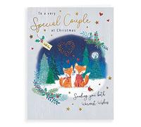 Piccadilly Greetings Piccadilly Greetings Character Christmas Card Special Couple - 8 x 6 inches