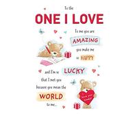 Piccadilly Greetings Piccadilly Greetings Cute Birthday Card One I Love,White,9 x 6 inches