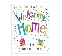 Piccadilly Greetings Regal Publishing C81066 Modern New Home Card Welcome,white|grey|green|oak,8 x 6 inches
