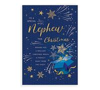 Piccadilly Greetings Regal Publishing Modern Christmas Card Nephew - 9 x 6 inches, C85563