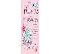 Piccadilly Greetings Regal Publishing Modern Mother's Day Card Nan - 9 x 6 inches C88231,Pink