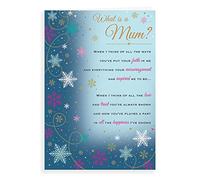 Piccadilly Greetings Regal Publishing Sentiment Christmas Card Mum - 9 x 6 inches, C85550