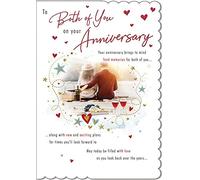 Piccadilly Greetings Traditional Annivesary Card Your Annivesary - 9 x 6 inches