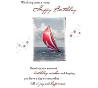 Piccadilly Greetings Traditional Birthday Card Birthday - 7 x 5 inches