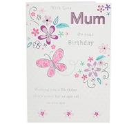 Piccadilly Greetings Traditional Birthday Card Mum - 9 x 6 inches