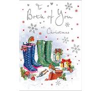 Piccadilly Greetings Traditional Christmas Card to Both of You - 9 x 6 inches - Regal Publishing