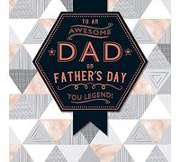 Piccadilly Greetings Traditional Father's Day Card Dad - 223 mm square