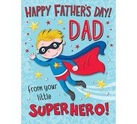 Piccadilly Greetings Traditional Father's Day Card Dad - 8 x 6 inches