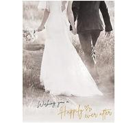 Piccadilly Greetings Traditional Wedding Card Wedding - 8 x 6 inches