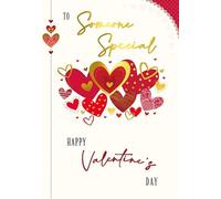 Piccadilly Greetings Valentine's Day Card, To Someone Special - 9 x 6 inches