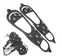 Picchi Antiscivolo - Antiscivolo per Scarpe | 2 Stivali Con Impugnature per Ghiaccio E Neve,Con 8 Tacchetti Facili Da Indossare E Togliere, Scarpe per La Stagione Fredda, Ramponi A Prova Di Cadut