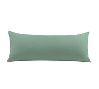 PiccoCasa Body Pillow Cover with Zipper Closure, 110 GSM Brushed Microfiber, Soft Long Cases for Body Pillows (20"x60") Spa Blue