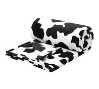 PiccoCasa Cow Flannel Fleece Throw Blanket, 150cm x 200cm