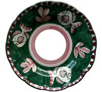 Piccola Home - Amalfi Deep Plate 23 cm, Green - Green