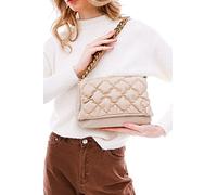 Piccola Lala Women's De-pl-000122 Shoulder Bag, Cream, 14x24x6 Cm