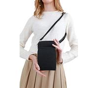Piccola Lala Women's Mamdmra100146 Shoulder Bag, Black/White, 20x12 Cm
