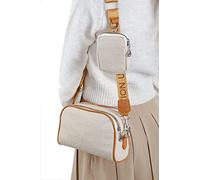 Piccola Lala Women's Mamdmra100158 Shoulder Bag, Cream, 14x22 Cm
