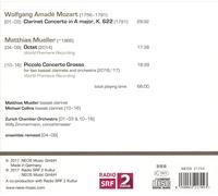 PICCOLO CONCERTO GROSSO: MATTHIAS MUELLER, WOLFGANG AMAD‚ MOZART NEW CD