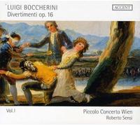 Piccolo Concerto Wien - Luigi Boccherini - Divertimenti op. 16 Vol. 1