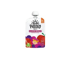 Piccolo Organic Blushing Berries Pear & Banana 4+ months 100g