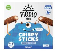 Piccolo Organic Cocoa & Coconut Crispy Sticks 5 x 25g