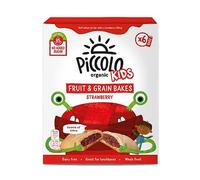Piccolo Organic Strawberry Fruit & Grain Bar 6x22g 3 Plus