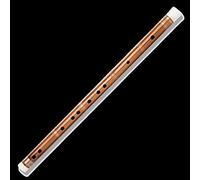 Piccolo Refined Professional High-end Playing Flute Bitter Bamboo Flute Beginner Adult Zero Basic F Key Children G Key Dizi(Color:E)