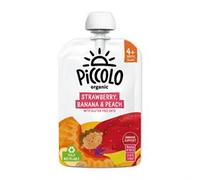 Piccolo Strawberry Banana and Peach 100g