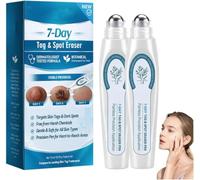 Picdo Tag and Spot Eraser, 7 Day Spot and Tag Remover Pen,Tag and Spot Remover Rollerball,Skin Tag Remover Gel for Warts Moles Age Spots,Suitable for All Skin Types (2)