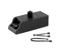 Piceioep 12V 4Pin Fan Speed Regulator Integrated Power Supply Radiator Control Switcher Speed Regulation Power Tool Manual Controller