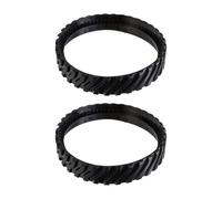 Piceioep 2lots Antislip Rubber Tires Heavy Type Replacement Belts Stability and Efficiency for MX6 and MX8 Robotic Pool Cleaners Consistent Pool Robot Belt