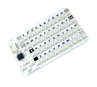 Piceioep 50 Keyboard Programmable Small Card KB V1.1 Keyboard Unit for Easy Integration and Reduced Pin Count Designs ABS Keypad Small