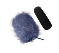 Piceioep Bunnies Hair Windscreen for Studio Broadcast Film Production Clear Sound 18cm 24cm Professional Windproof Microphone Cover