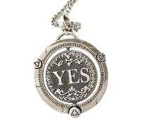 Piceioep Copper Decision Maker Necklace Unisex Designs Coin Pendant Accessories for Everyday Wear or Gifting Vintage Copper Necklace Unisex Spinner Retro Coin Fun Decision Aid Jewelry