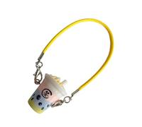 Piceioep Craft Resin Bubble Teas Cup Charm Set Craft Accessory Drink Charm Pendant For Keychains Bags Jewelry Making Purple Resin Jewelry Accessory