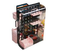 Piceioep Customizable Pegboard for Mechanical Keyboards Keycaps and Desk Organization Storage Solution Keycap Pegboard Adjustable Keycap Grids Panel