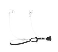 Piceioep Easy Use Silicone Security Cord for 8pin Earphones Safe Comfortable Activity Sports Neckband Strap