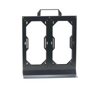 Piceioep External Two 240 Radiators Bracket Metal Frame for Enhances Cooling Systems Stability Metal Radiators Mount
