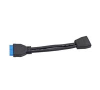 Piceioep Fast Speed USB3.0 19Pin Internal Extension Cable Copper Wire for Computer Motherboard Connector 19pin Cord Front Panel USB Cable