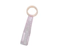 Piceioep Hand S Woven Rhinestone Accented Wine Container Bag with Handle Design Travel Drink Holder