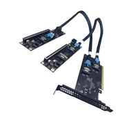 Piceioep High-Speed SFF 8654 8i Adapter for SAS4.0 Expansion Delivers 24GB / s Bandwidth for Data Centers Metal Link