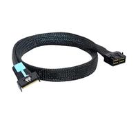 Piceioep Industrial Hard Drive 8X to SFF-8643 Cable Power Adapter Controller Cable for PCIe 5.0 Server Storage Data Center Host Storage Improve