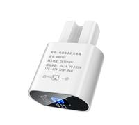 Piceioep Intelligent Digital Display 20WPD Fast Chargers Type C Port for E Bike Scooter Outdoor Mobile Chargers Type C Fast