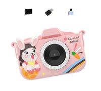 Piceioep Kids Digital Camera 32G Shockproof With Lens Auto Educational Learning Games & Silicone Case Creative Photo Frame Camera