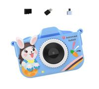 Piceioep Kids Digital Camera 32G Shockproof With Lens Auto Educational Learning Games & Silicone Case Creative Photo Frame Camera