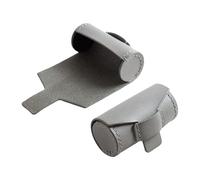 Piceioep Modern PU Leather Seal Holder with Practical Cylinder Structure Keep Small Items Tidy Suitable for Gift and Business Use PU Leather Cylindrical Stamp Holder