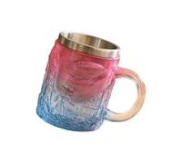Piceioep Multifunctional Science Fiction Cup Suitable for Coffee Various Beverages Resin and Stainless Steel Mug Science Fiction Mug