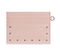 Piceioep Sleekly Korean Themed PU Card Organizers with Durability Construction and Ample Storage Space Cards Case Holder Modern Studded Card Case with Multiple Slots